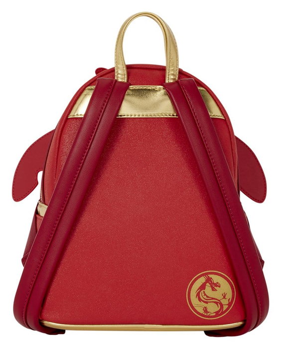 Loungefly Mochila Mini Mushu Glitter Mulan