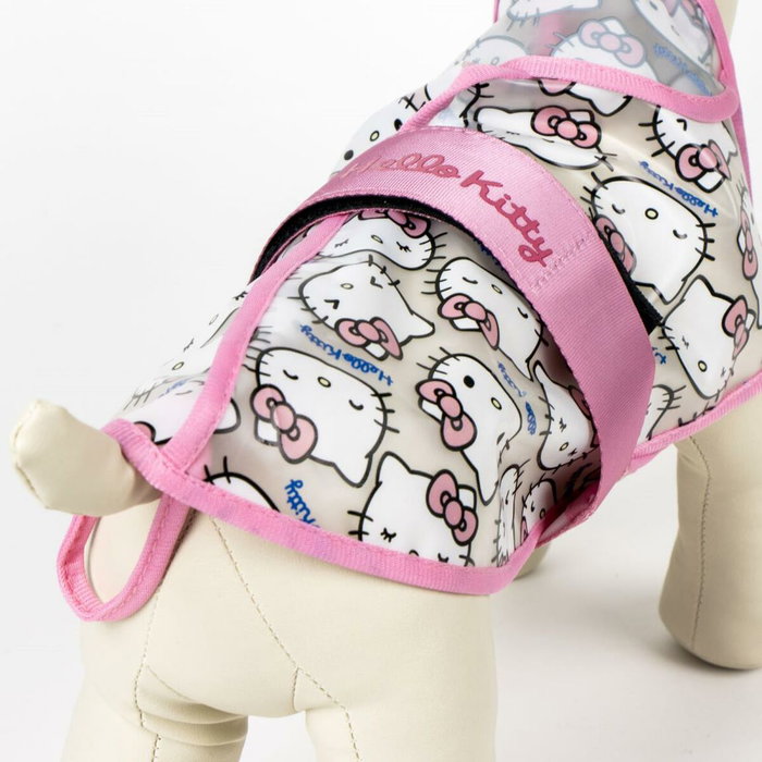 Cerdá Impermeable Ajustable Para Perro Hello Kitty XS PINK