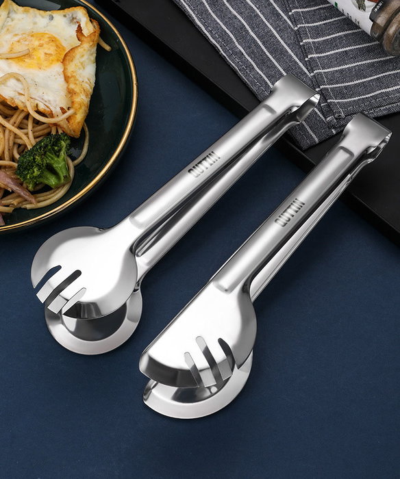 Quttin Pinzas de Cocina Multiuso de Acero 23,5 cm