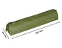 Liderpapel Estuche portatodo slim cilíndrico verde militar