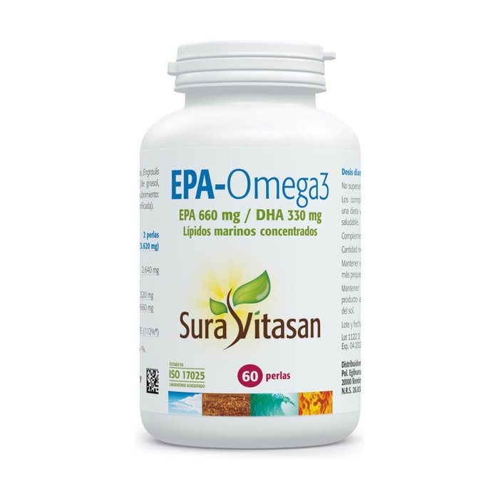 Sura Vitasan EPA Omega 3 de 60 perlas Sura Vitasan EPA Omega 3 de 60 perlas
