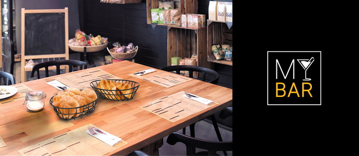 My Bar Panera Oval de Metal 23 cm x 16.5 cm x 5.5 cm (12 Unidades)