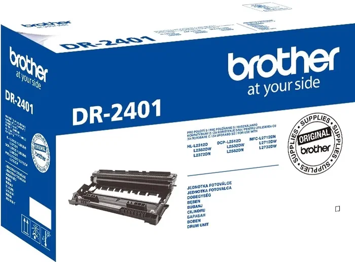Brother DR2401 Unidad de tambor Negro Brother DR2401 Unidad de tambor Negro