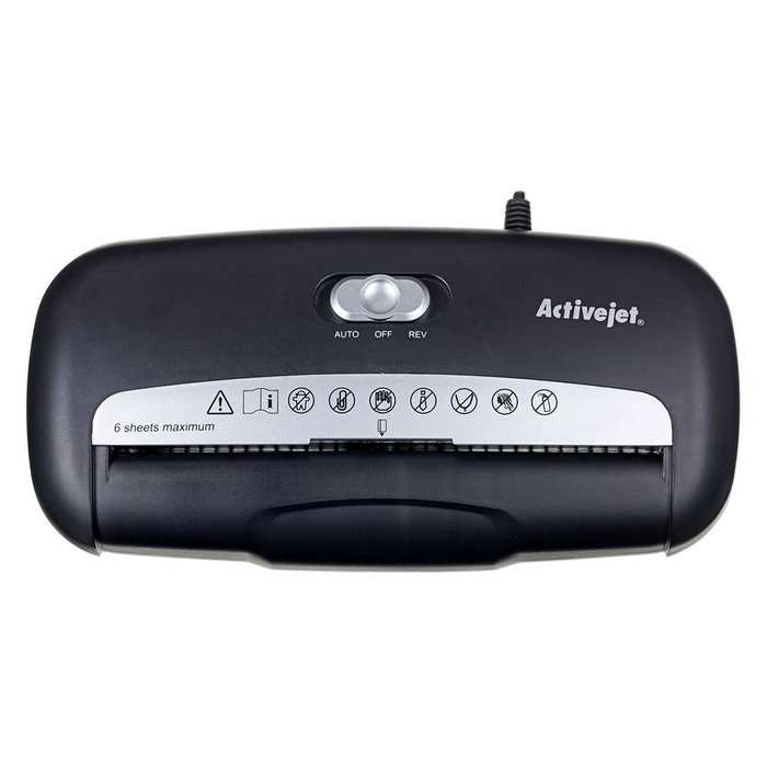 Trituradora de papel activejet ash-0601s