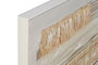 DKD Home Decor Cuadro Boho Natural Beige Lienzo MDF 82 x 82 x 4.5 cm (2 Unidades)