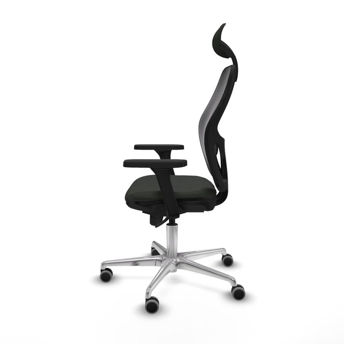 PIQUERAS Y CRESPO Silla de oficina Jorquera Negro con mecanismo Sincro PIQUERAS Y CRESPO Silla de oficina Jorquera Negro con mecanismo Sincro