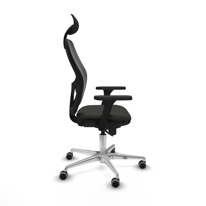 PIQUERAS Y CRESPO Silla de oficina Jorquera Negro con mecanismo Sincro PIQUERAS Y CRESPO Silla de oficina Jorquera Negro con mecanismo Sincro