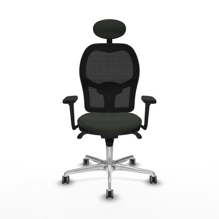 PIQUERAS Y CRESPO Silla de oficina Jorquera Negro con mecanismo Sincro PIQUERAS Y CRESPO Silla de oficina Jorquera Negro con mecanismo Sincro