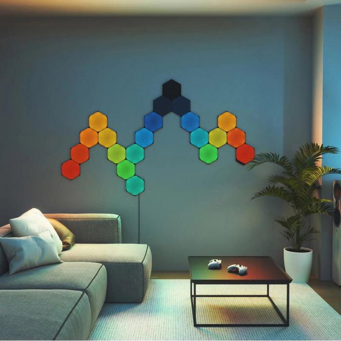 Nanoleaf Shapes Black Hexagons Expansion Pack 3PK