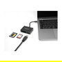 DeLOCK Lector de Tarjetas USB-C 91711 para XQD y SD, 5000 Mbit/s, Plug and Play, USB 5 Gbps, Negro
