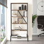 Hanah Home Vs4-Cga Estantería Moderna e Industrial, 75.5x160.8x44.5 cm