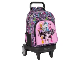 Mochila Escolar Monster High Drama Multicolor 33 x 45 x 22 cm
