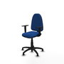 PIQUERAS Y CRESPO Silla de oficina Aýna Azul con Brazos 1D