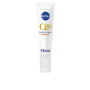 Nivea Q10+ Contorno de Ojos Anti-Arrugas y Luminosidad, Gel con Q10 y Vitamina C, 15 ml