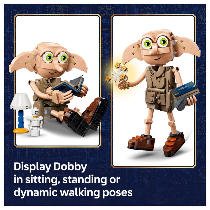 LEGO Harry Potter 76469 Dobby el Elfo Libre - Modelo 2 en 1