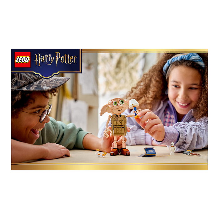LEGO Harry Potter 76469 Dobby el Elfo Libre - Modelo 2 en 1