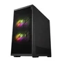 FSP M330 Midi Tower Negro con Cristal Templado