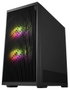 FSP M330 Negro con Cristal Templado y 4 Ventiladores