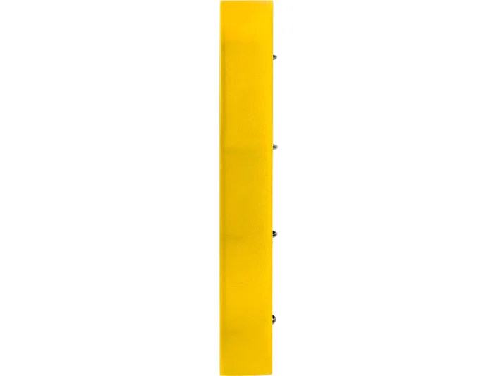 Liderpapel Carpeta con Recambio A4 Cuadro 5mm 100 Hojas 80g Polipropileno 4 Anillas 40mm Amarillo Fluor