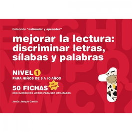 GESFOMEDIA Mejorar la lectura (nivel 1): discriminar letras, sílabas y palabras (color) - VV.AA. - GESFOMEDIA