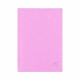 OXFORD Agenda Anual 2027 Modern Pastel Tapa Acolchada A5 Rosa