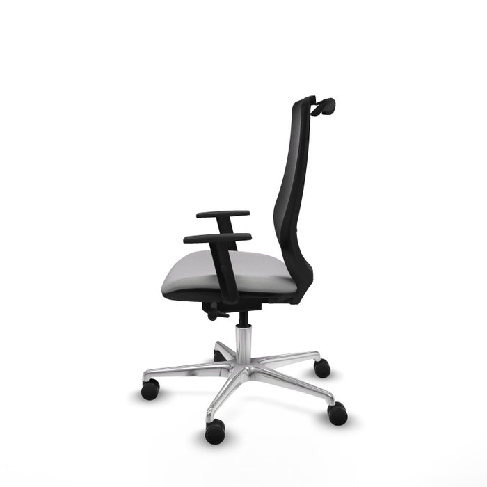 PIQUERAS Y CRESPO Silla de oficina Mardos con mecanismo Sincro/Traslack, Gris claro y Negro PIQUERAS Y CRESPO Silla de oficina Mardos con mecanismo Sincro/Traslack, Gris claro y Negro