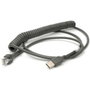 HONEYWELL Cable USB para MS1690 Focus y MS3780 Fusion, Negro