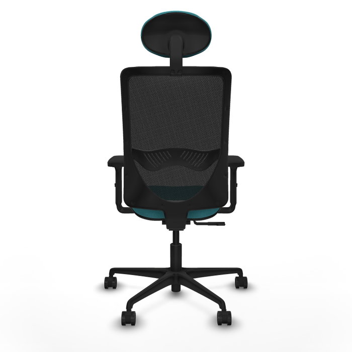 PIQUERAS Y CRESPO Silla de oficina Zulema con Mecanismo Sincro Turquesa y Negro PIQUERAS Y CRESPO Silla de oficina Zulema con Mecanismo Sincro Turquesa y Negro