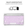 Subblim Smart Backlit BT Keyboard Silver SUB-KBT-SMBL30
