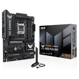 ASUS TUF B850-PLUS WiFi Placa Base ATX AMD AM5 DDR5 para Procesadores Ryzen 7000/8000/9000 Series con WiFi 7 y Bluetooth 5.4