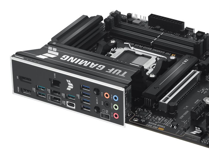 ASUS TUF GAMING B850-PLUS WIFI, Chipset AMD B850, Socket AM5, ATX, Negro ASUS TUF GAMING B850-PLUS WIFI, Chipset AMD B850, Socket AM5, ATX, Negro