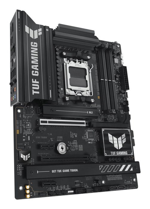 ASUS TUF GAMING B850-PLUS WIFI, Chipset AMD B850, Socket AM5, ATX, Negro ASUS TUF GAMING B850-PLUS WIFI, Chipset AMD B850, Socket AM5, ATX, Negro