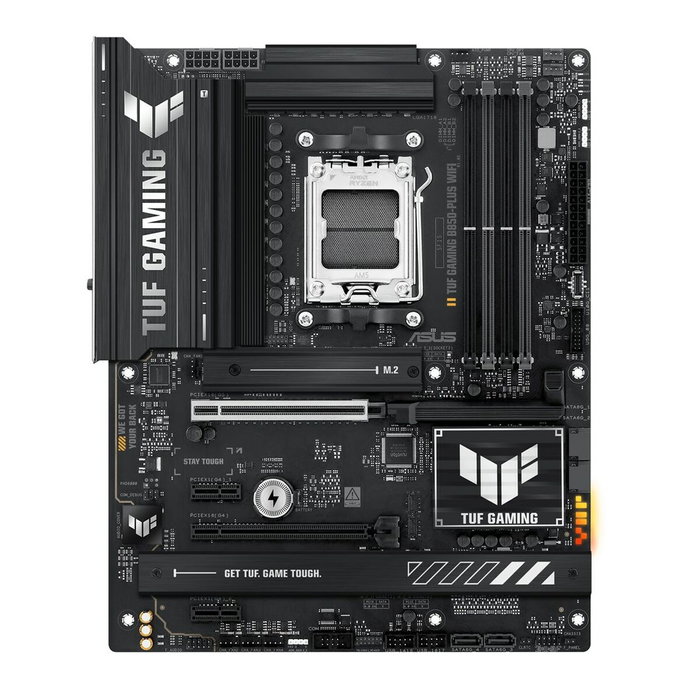 ASUS TUF GAMING B850-PLUS WIFI, Chipset AMD B850, Socket AM5, ATX, Negro ASUS TUF GAMING B850-PLUS WIFI, Chipset AMD B850, Socket AM5, ATX, Negro