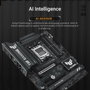 ASUS TUF GAMING B850-PLUS WIFI, Chipset AMD B850, Socket AM5, ATX, Negro