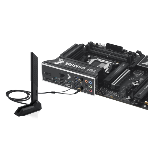 ASUS TUF GAMING B850-PLUS WIFI, Chipset AMD B850, Socket AM5, ATX, Negro ASUS TUF GAMING B850-PLUS WIFI, Chipset AMD B850, Socket AM5, ATX, Negro