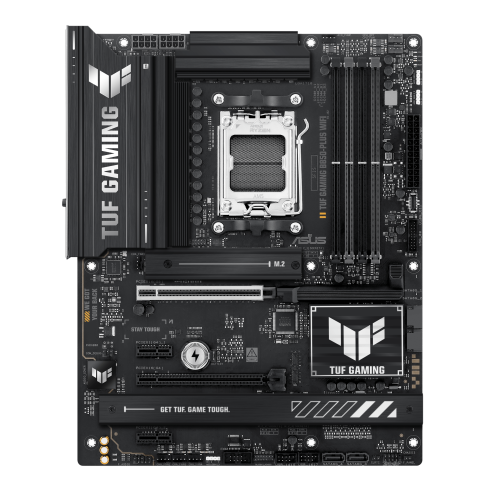 ASUS TUF GAMING B850-PLUS WIFI, Chipset AMD B850, Socket AM5, ATX, Negro ASUS TUF GAMING B850-PLUS WIFI, Chipset AMD B850, Socket AM5, ATX, Negro