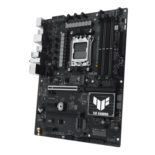 ASUS TUF GAMING B850-PLUS WIFI, Chipset AMD B850, Socket AM5, ATX, Negro ASUS TUF GAMING B850-PLUS WIFI, Chipset AMD B850, Socket AM5, ATX, Negro
