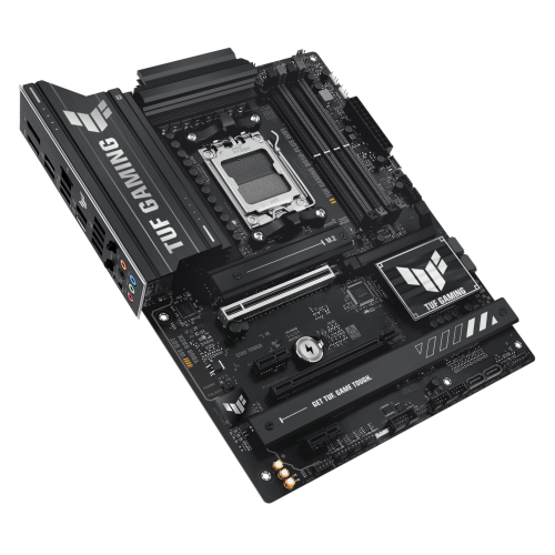 ASUS TUF GAMING B850-PLUS WIFI, Chipset AMD B850, Socket AM5, ATX, Negro ASUS TUF GAMING B850-PLUS WIFI, Chipset AMD B850, Socket AM5, ATX, Negro