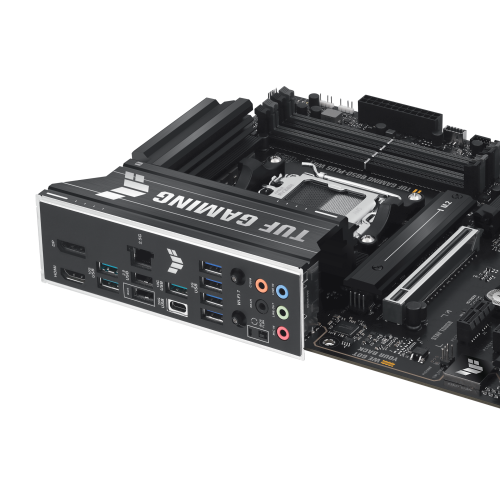 ASUS TUF GAMING B850-PLUS WIFI, Chipset AMD B850, Socket AM5, ATX, Negro ASUS TUF GAMING B850-PLUS WIFI, Chipset AMD B850, Socket AM5, ATX, Negro