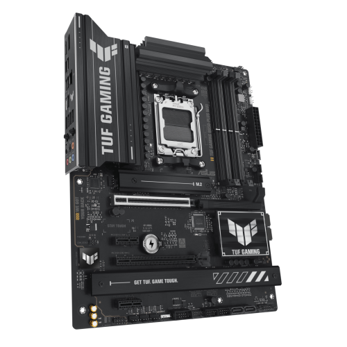 ASUS TUF GAMING B850-PLUS WIFI, Chipset AMD B850, Socket AM5, ATX, Negro ASUS TUF GAMING B850-PLUS WIFI, Chipset AMD B850, Socket AM5, ATX, Negro