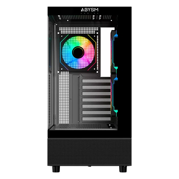 Abysm Danube Sava H400 Prime Black Caja ATX/Micro ATX/Mini-ITX con cristal templado Abysm Danube Sava H400 Prime Black Caja ATX/Micro ATX/Mini-ITX con cristal templado