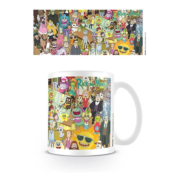 Rick and Morty Taza Characters Rick and Morty Taza Characters