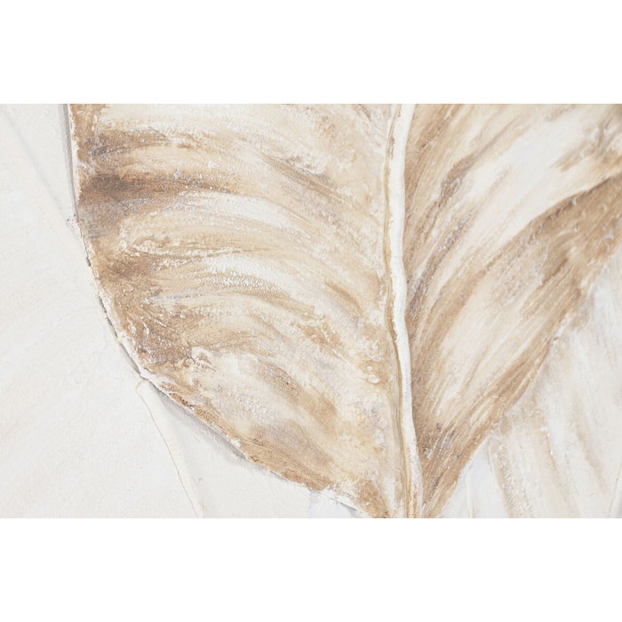 DKD Home Decor Cuadro Lienzo Hojas Palmera 102,5x5,5x152 cm