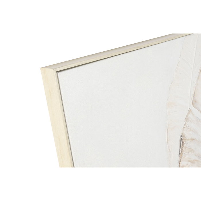 DKD Home Decor Cuadro Lienzo Hojas Palmera 102,5x5,5x152 cm