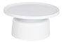 DKD Home Decor Mesa de Centro de Metal Blanca 75x75x37 cm