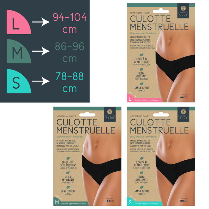 Cosmetic Club Braga Menstrual Algodón 100%