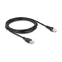 DeLOCK Cable de escáner de código de barras RJ50 a USB 2.0 Tipo-A, 3 m