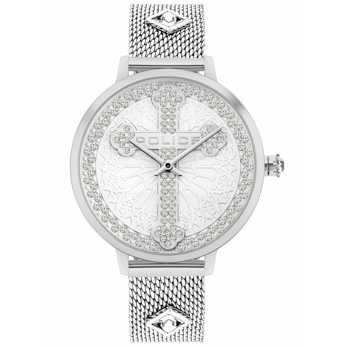 Police PL16031MS.04MMA Reloj Analógico para Mujer Gris
