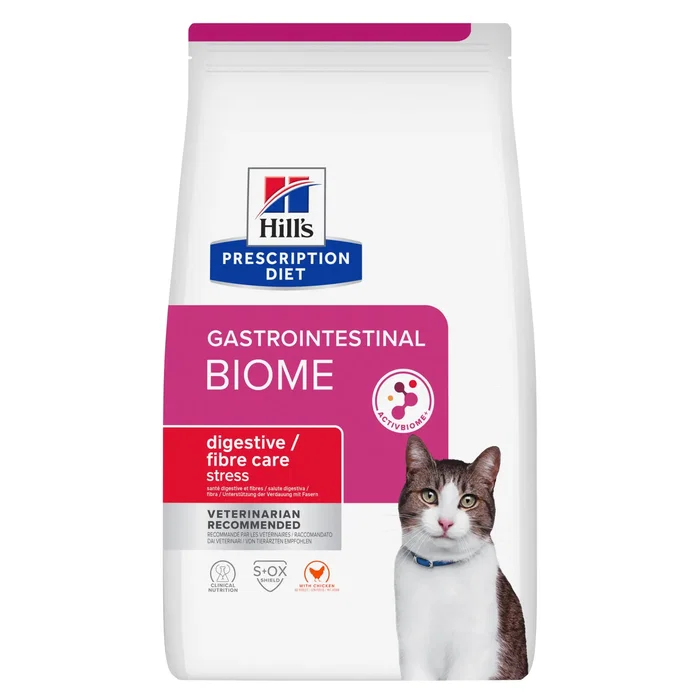 Hill's Hpd Feline Gastrointestinal Biome Stress Alimento Seco para Gatos 3 kg Hill's Hpd Feline Gastrointestinal Biome Stress Alimento Seco para Gatos 3 kg