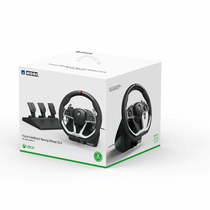 Hori Volante de carreras DLX Force Feedback compatible con Xbox Series X|S Hori Volante de carreras DLX Force Feedback compatible con Xbox Series X|S